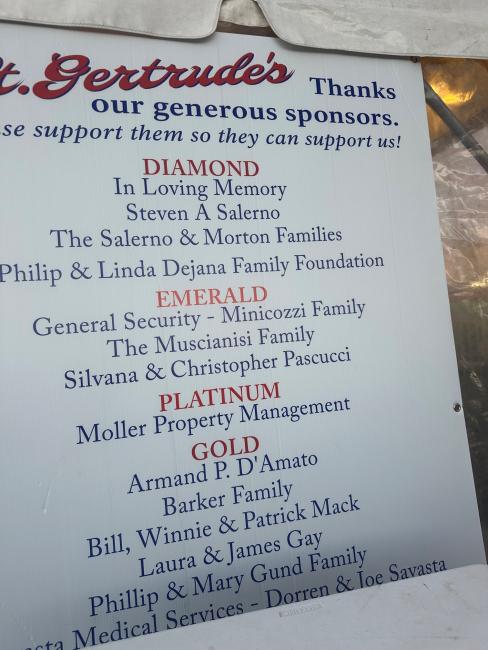 Diamond sponsors