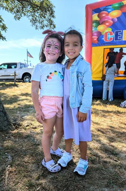 Kids with facepaint